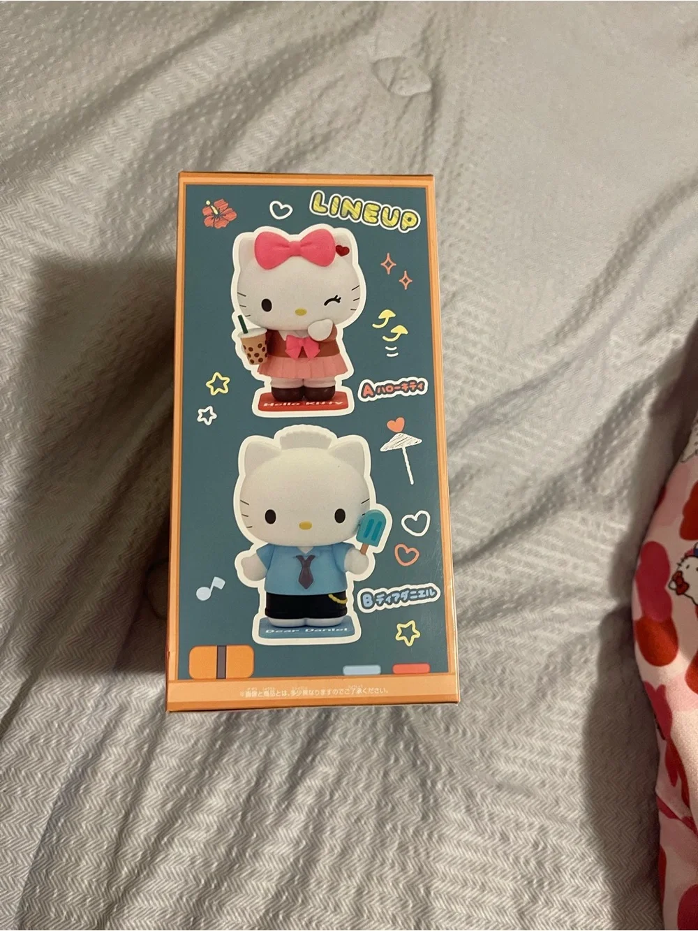 Hello Kitty Pink Bow Figure by Bandai Namco Banpresto - Pink & White
